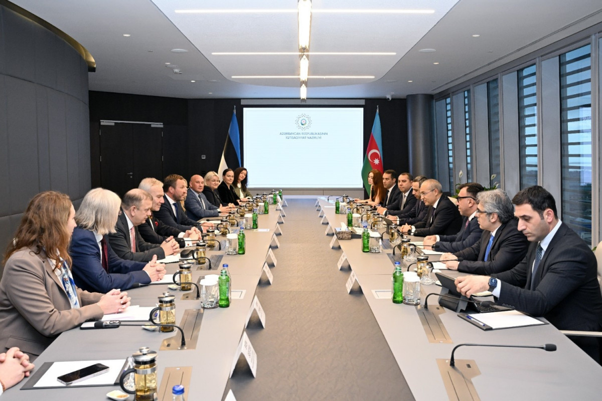 Estoniya şirkətlərinin Qarabağdakı layihələrdə iştirak imkanlarına baxılıb
