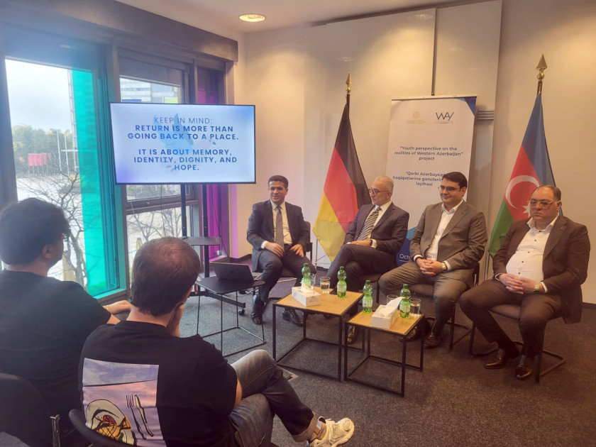 Almaniyanın Köln şəhərində “Qərbi Azərbaycan reallıqları” mövzusunda ictimai müzakirə keçirilib