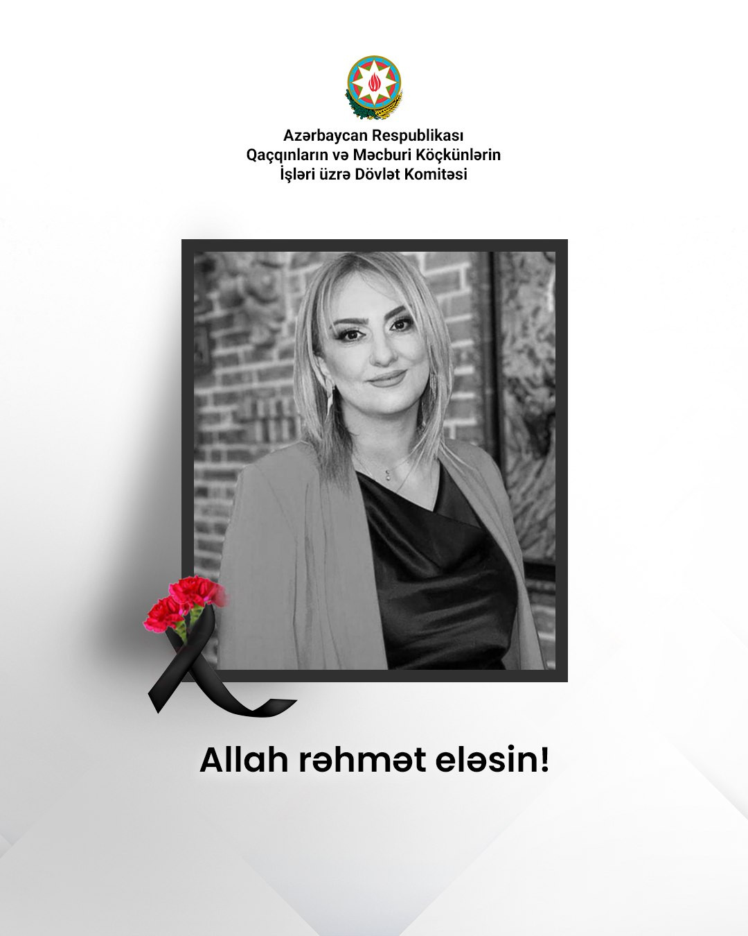 “Qaçqınkom”un sektor müdiri vəfat edib