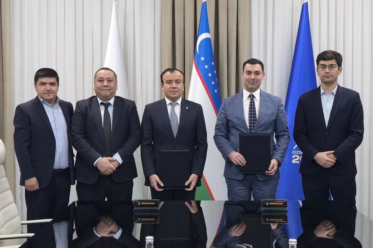 SOCAR "Uzbekneftegaz"la süni intellektin tətbiqi sahəsində Anlaşma Memorandumunu imzalayıb
