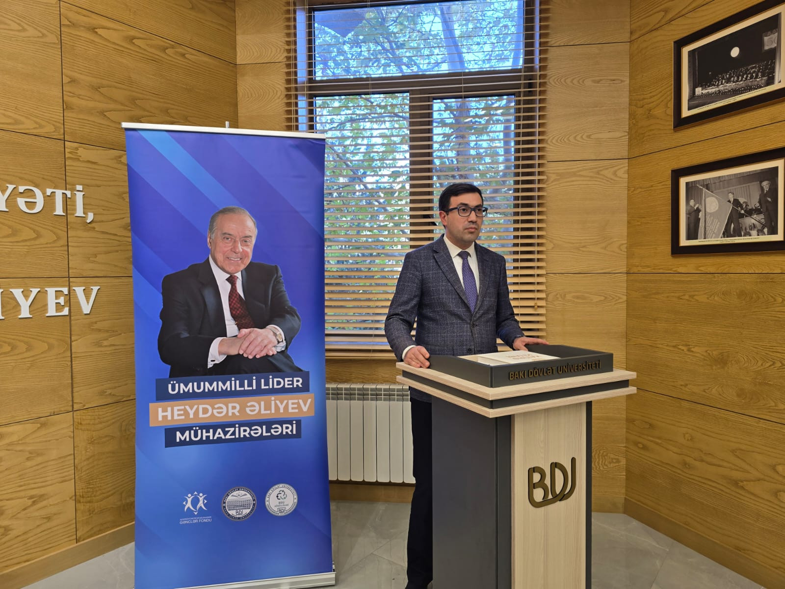 BDU-da “Ümummilli Lider Heydər Əliyev mühazirələri” layihəsi çərçivəsində növbəti görüş baş tutub