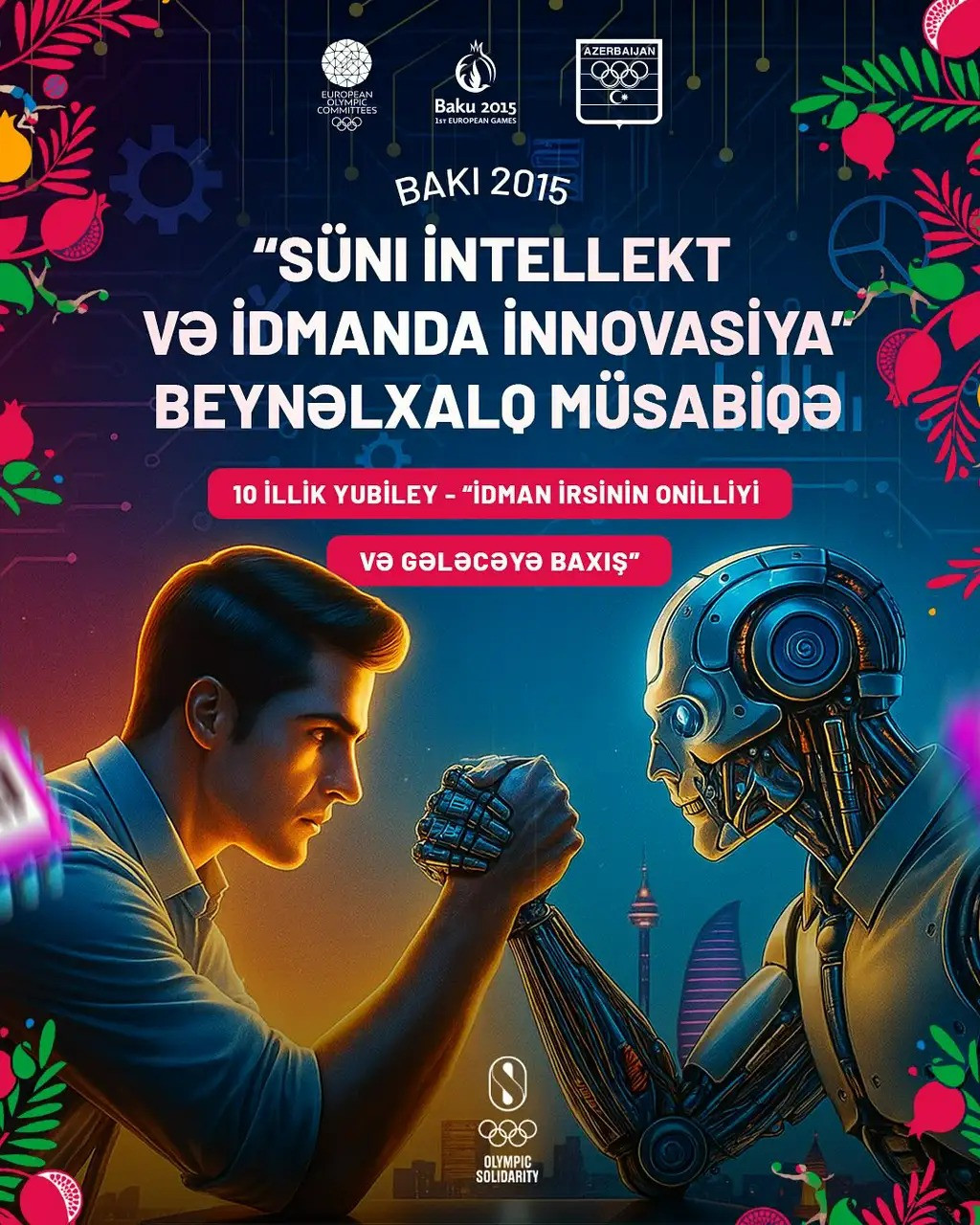 "Bakı-2015 - Süni İntellekt və İdmanda İnnovasiya" müsabiqəsinin mükafatlandırma mərasimi keçirilib