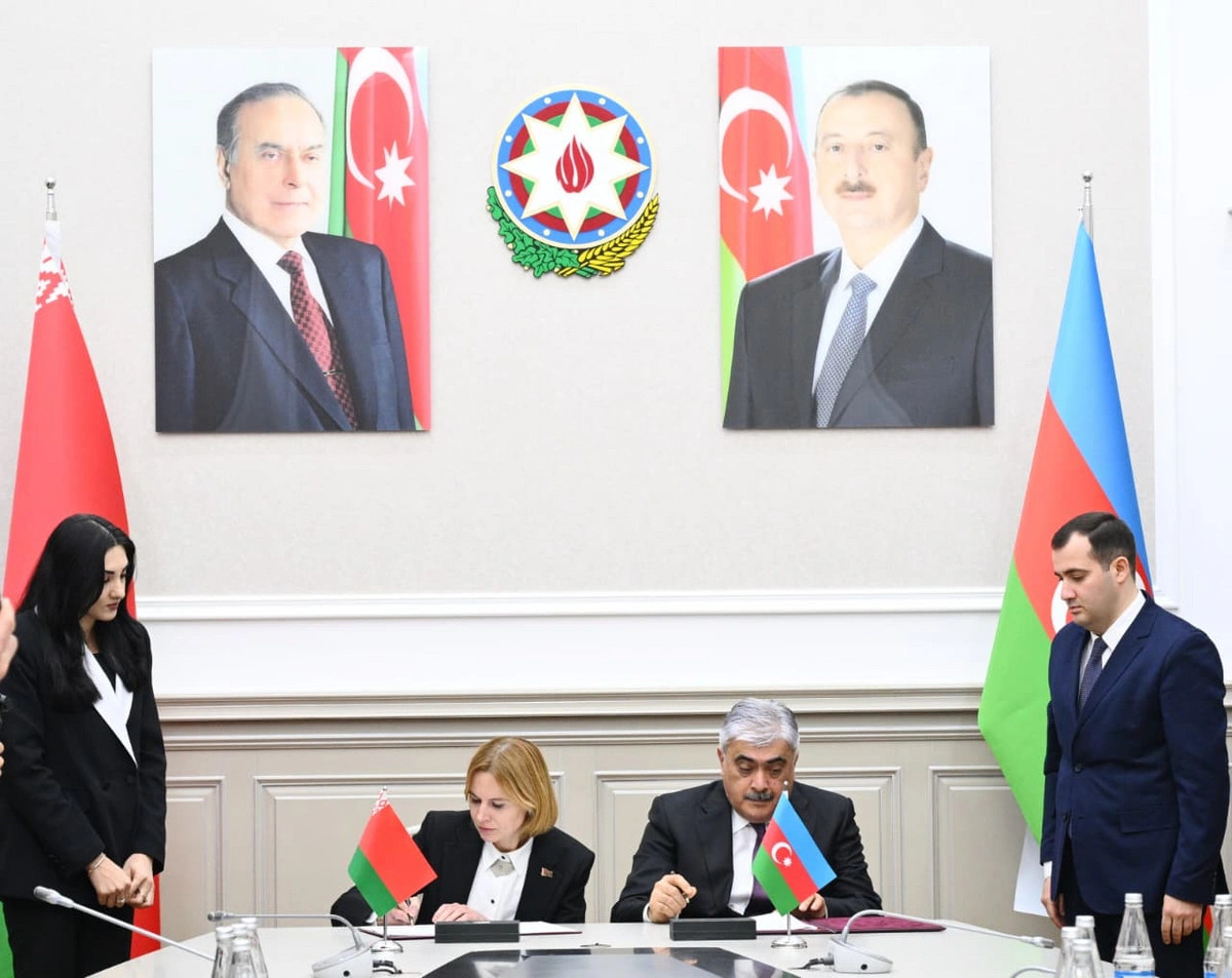 Azərbaycanla Belarus arasında iqtisadi əməkdaşlığın genişləndirilməsinə dair Birgə Protokol imzalanıb