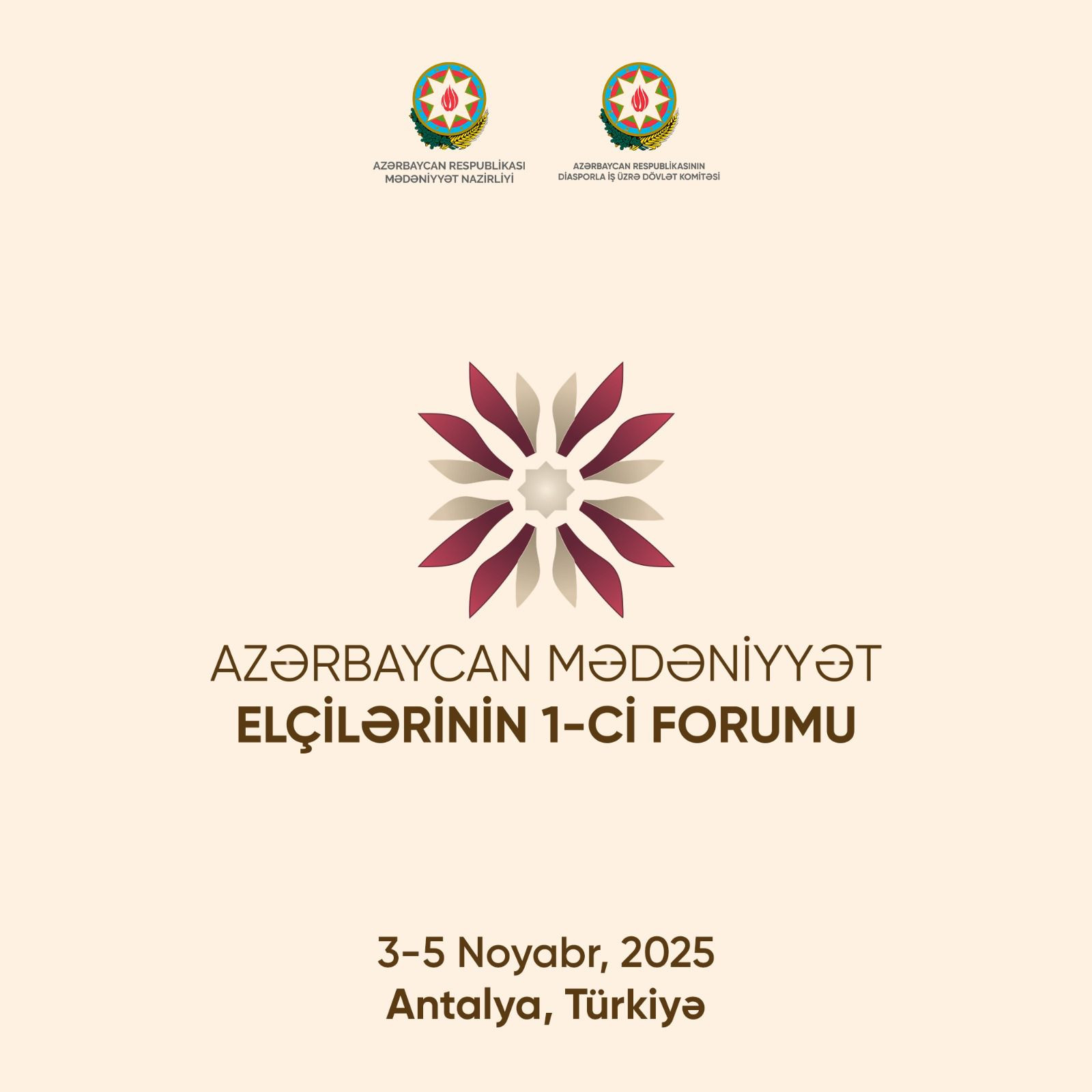 Azərbaycan Mədəniyyət Elçilərinin I Forumu keçiriləcək