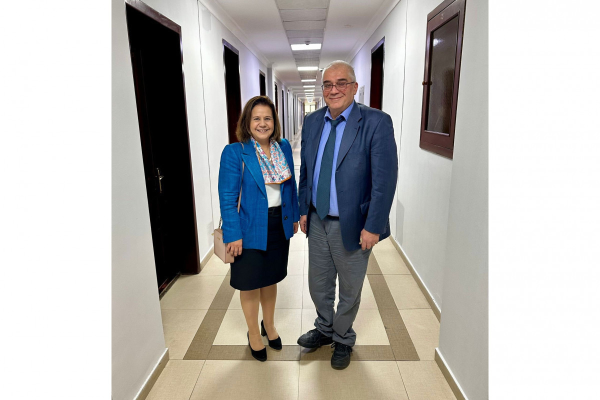 Araz Əzimov Hakan Fidanın müavini ilə təhlükəsizlik məsələlərini müzakirə edib