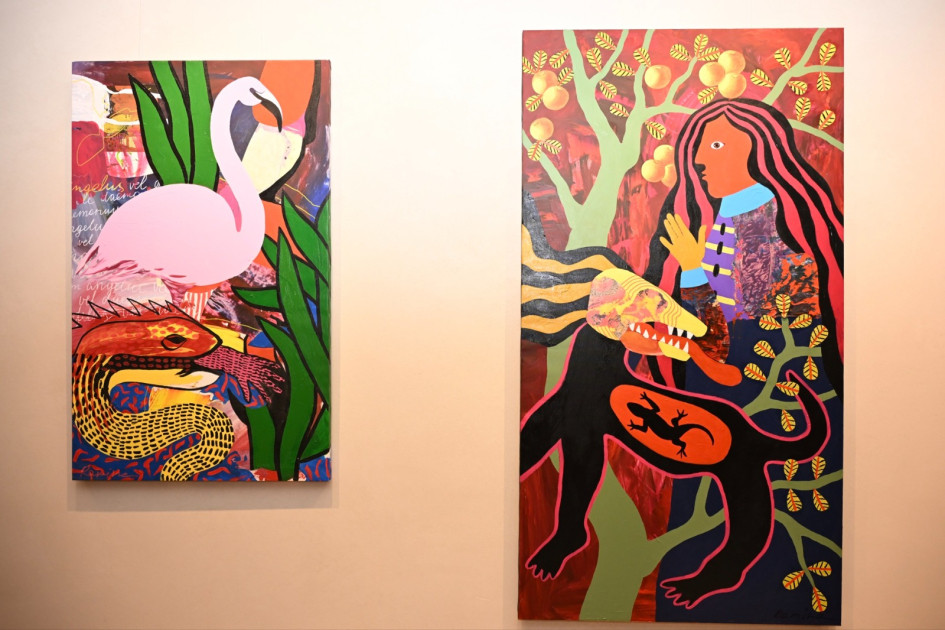 "Nine Senses" qalereyasında "Od, Su və Öpüşlər" sərgisi açılıb