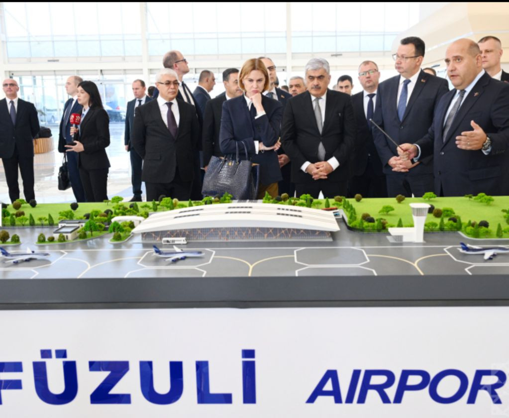 Belarus Baş nazirinin müavini Ağdamın Qızıl Kəngərli kəndinə gəlib