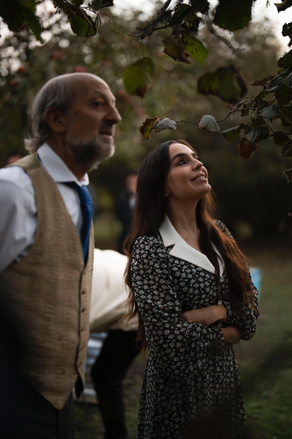 Leyla Əliyeva Qəbələdə "Gənc arıçı" layihəsinin iştirakçısı ilə görüşüb