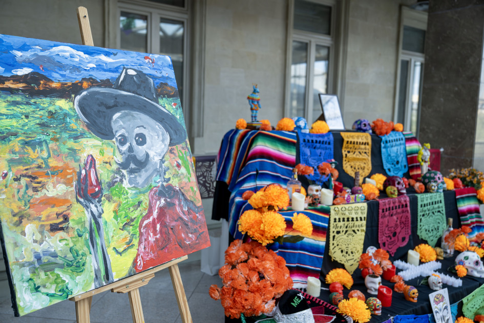 Milli İncəsənət Muzeyində Meksikanın ənənəvi bayramına həsr olunmuş tədbir keçirilib