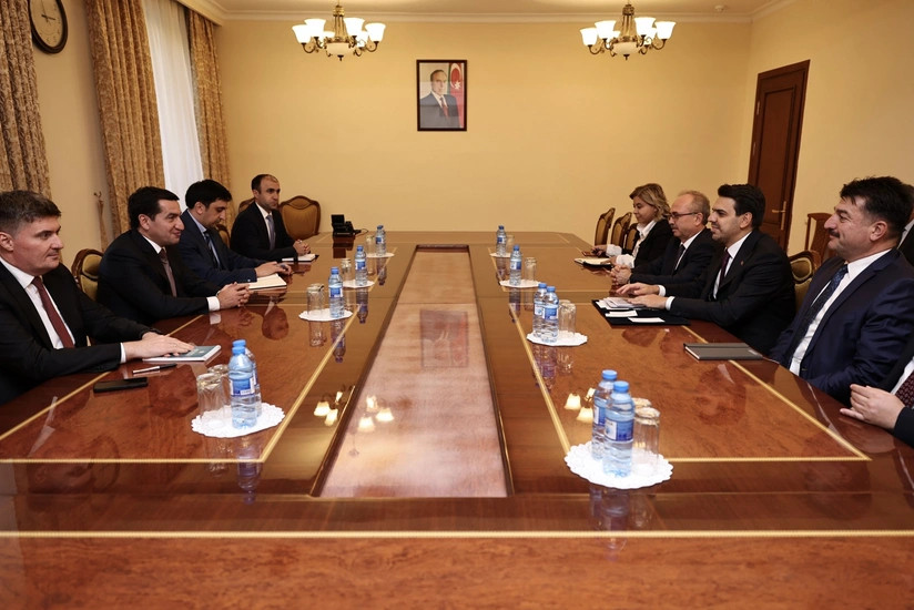 TİKA sədri Hikmət Hacıyevlə görüşüb