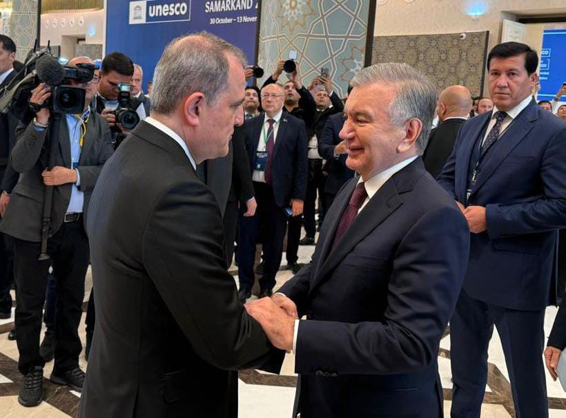 Ceyhun Bayramov Özbəkistan Prezidenti ilə görüşüb