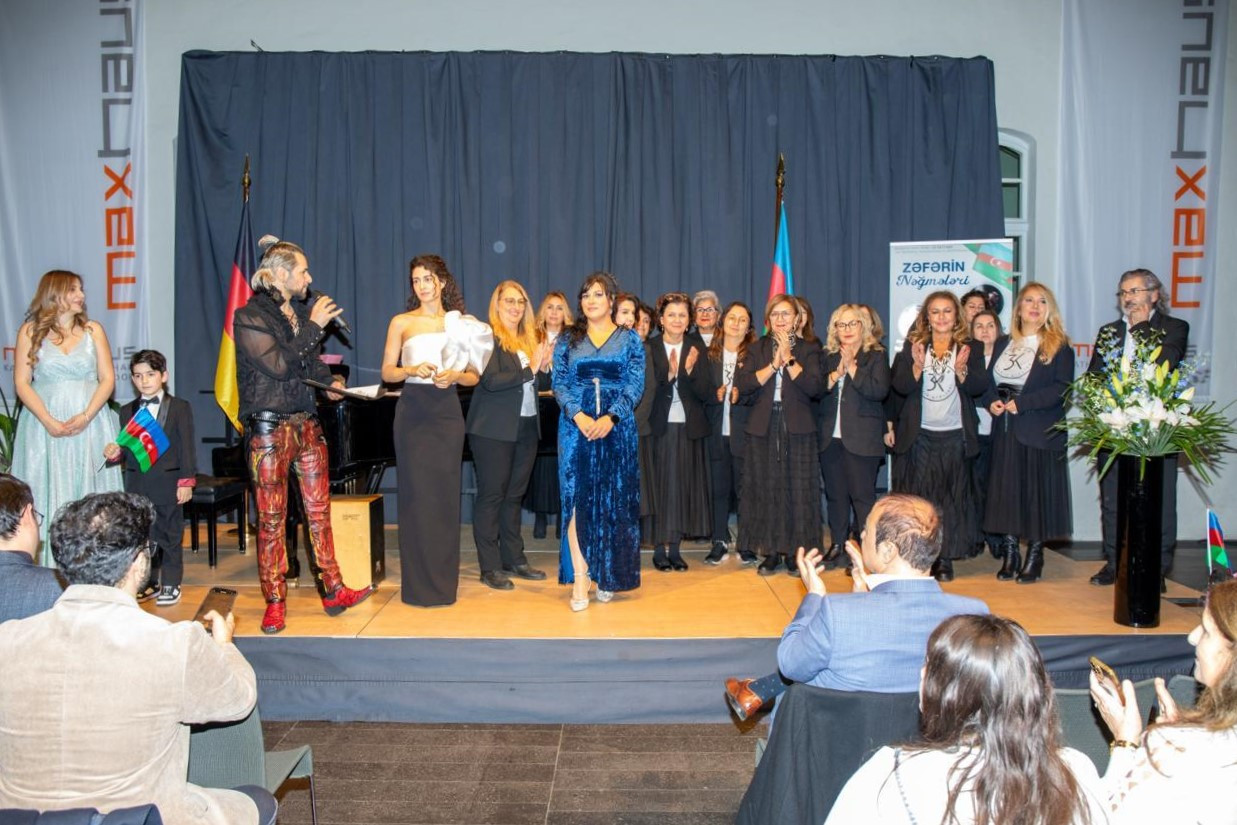 Düsseldorfda “Zəfərin nəğmələri” adlı konsert alqışlarla qarşılanıb