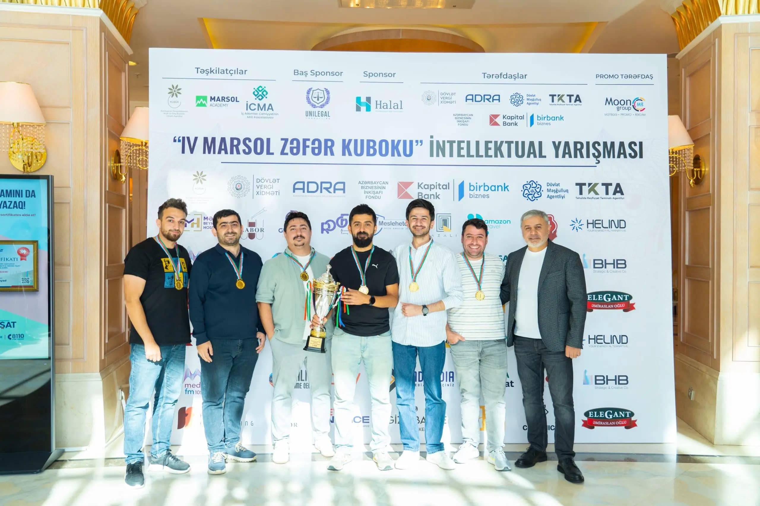 “4-cü Marsol Zəfər Kuboku” intellektual yarışı keçirilib