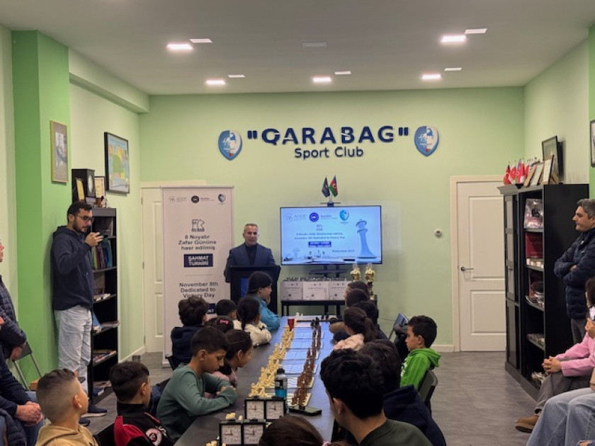 Rotterdamda Zəfər Gününə həsr olunmuş şahmat turniri keçirilib