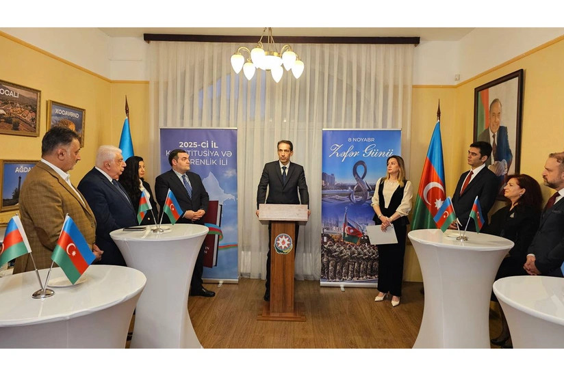 Sankt-Peterburqda Azərbaycanın Zəfər Gününün beşinci ildönümü qeyd olunub