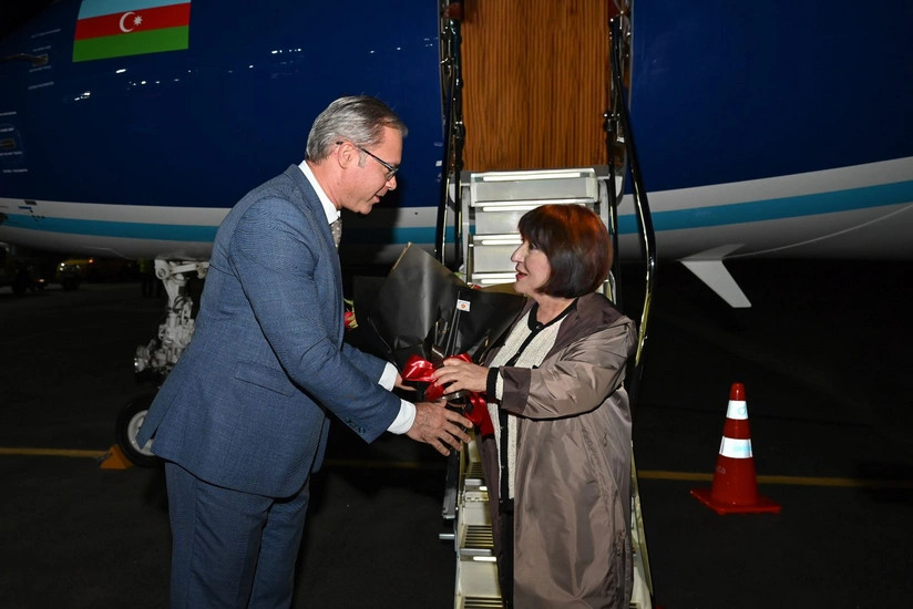 Sahibə Qafarova Braziliyada işgüzar səfərdədir