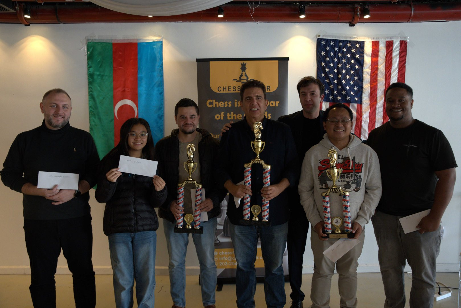 Nyu Yorkda Zəfər Gününə həsr olunan şahmat turniri keçirilib