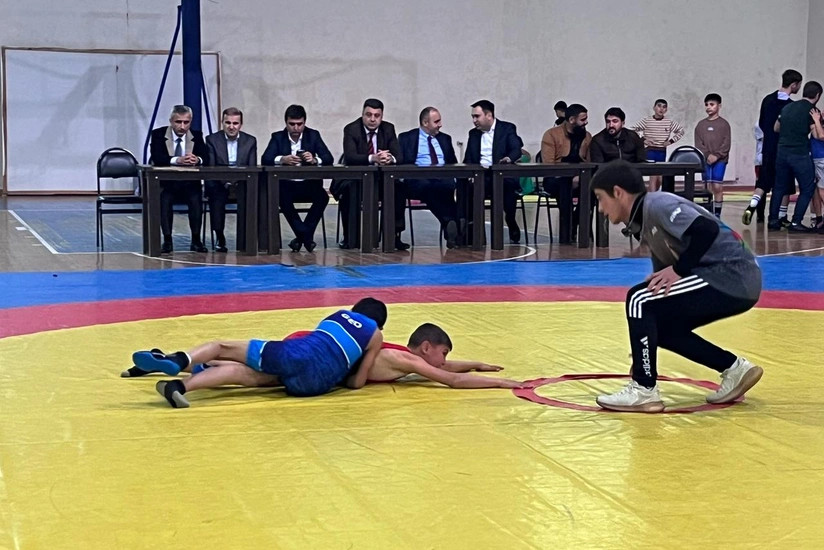 Marneulidə Zəfər Gününə həsr olunmuş Yunan-Roma güləşi üzrə turnir keçirilib