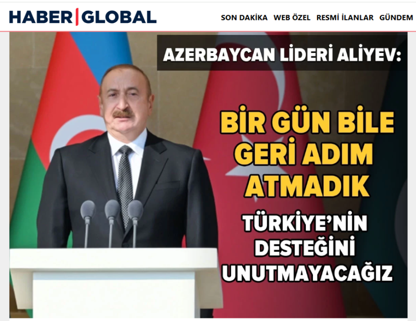 Türkiyə və Şimali Kipr mediası Qələbə paradını geniş işıqlandırıb