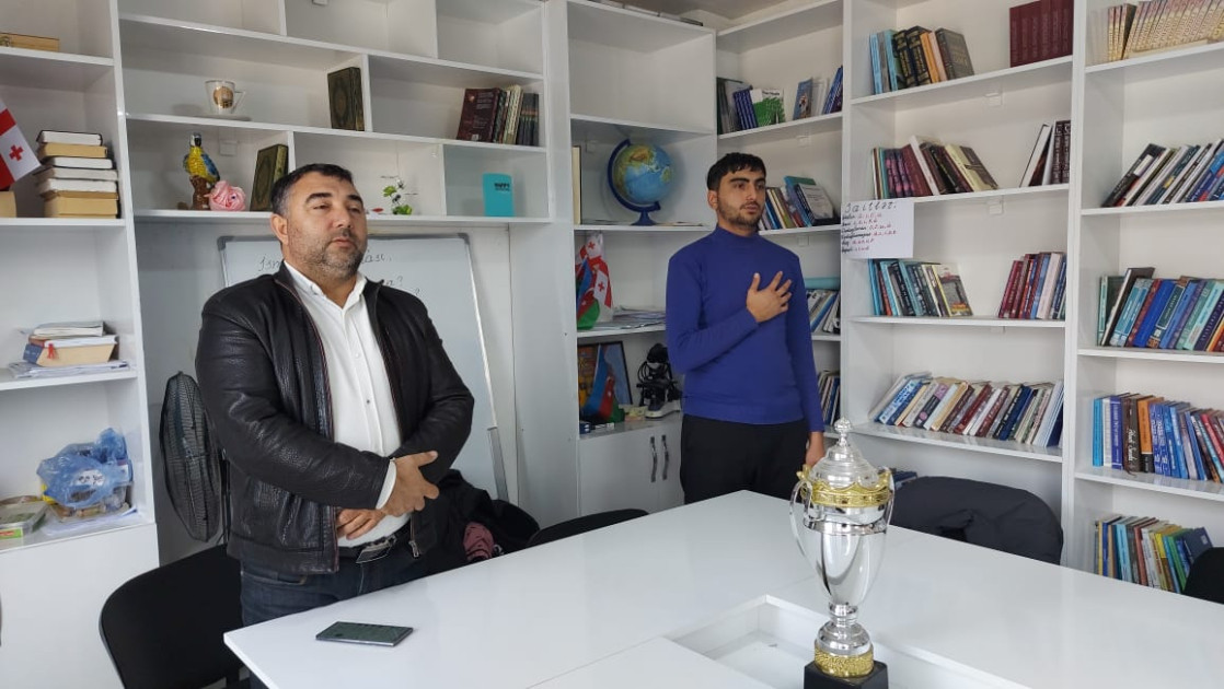 Zəfər Günü Gürcüstanın Saqareco rayonunda geniş qeyd olunub