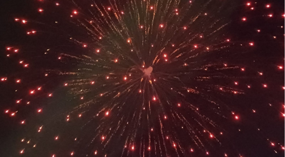 Naxçıvanda Zəfər Günü münasibətilə möhtəşəm atəşfəşanlıq olub