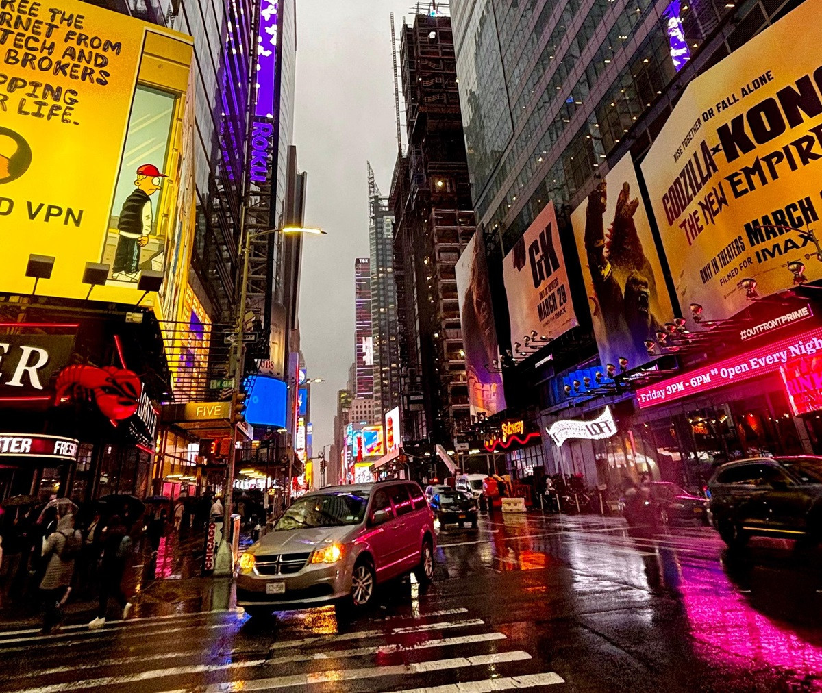 Nyu-Yorkun "Times" meydanında Zəfər Günü ilə bağlı məlumatlandırma aksiyası keçirilib