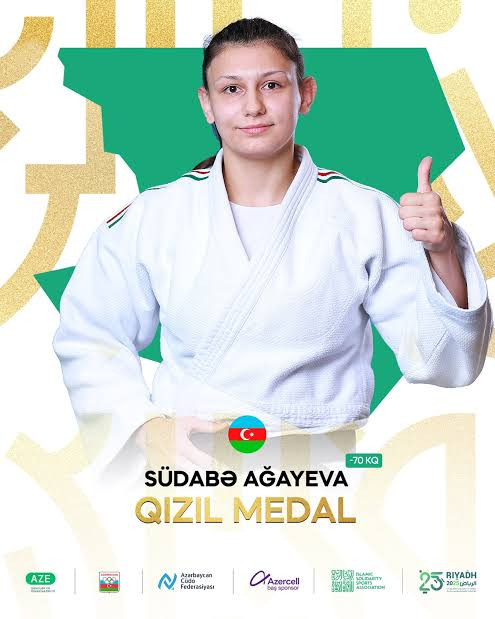 Azərbaycanın daha bir cüdoçusu İslamiadada qızıl medal qazanıb