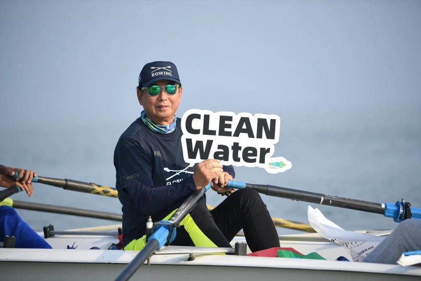 AKAF "Zəfər Gününə suda ehtiram" devizi altında tədbir keçirib