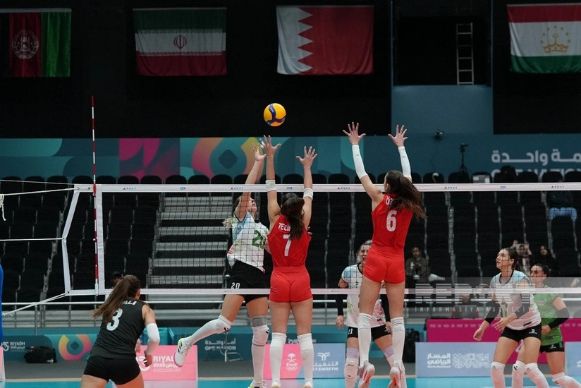 Azərbaycanın voleybol millisi İslamiadada növbəti oyununu keçirib