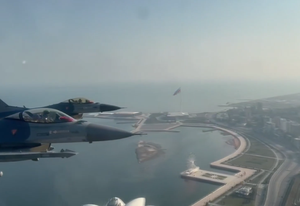 Türkiyə Müdafiə Nazirliyi Bakıda keçirilən hərbi paradla bağlı görüntülər paylaşıb