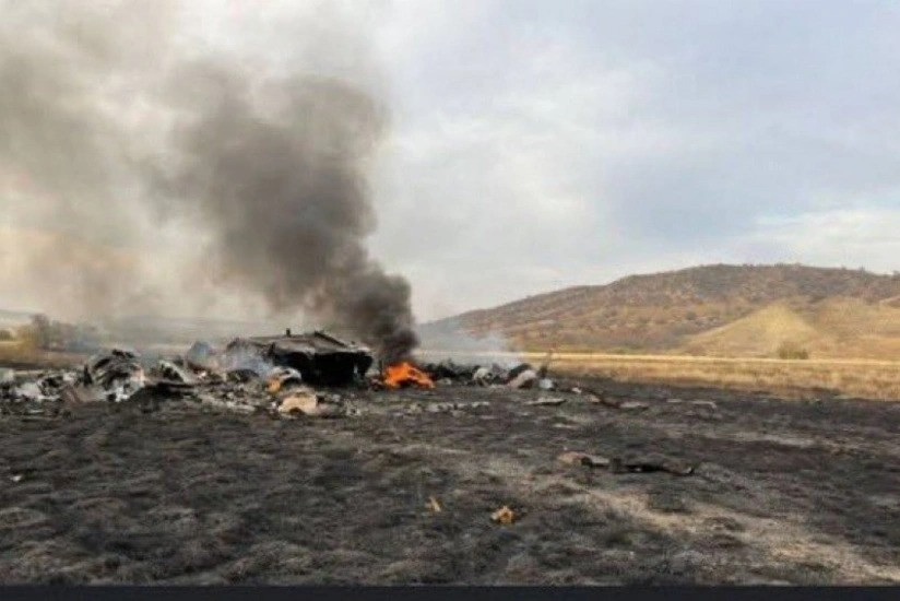 Gürcüstanda qəzaya uğrayan hərbi təyyarənin qara qutusu Türkiyəyə gətirilib-