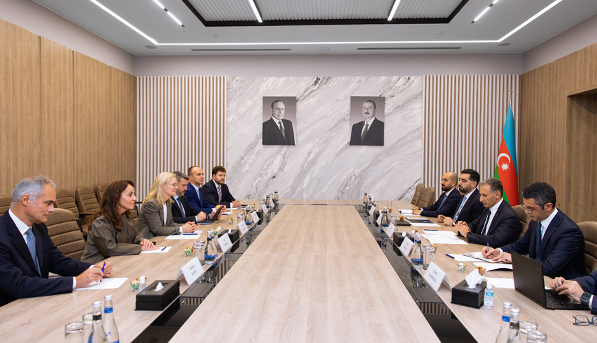Nazir Rəşad Nəbiyev Beynəlxalq Maliyyə Korporasiyasının Qərbi Balkan və Cənubi Qafqaz ölkələri üzrə direktoru Vibke Şlomer ilə görüşüb