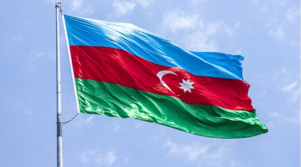 Daşkənddə binalarda Azərbaycan bayrağı proyeksiya olunub