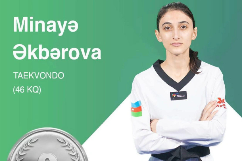 Azərbaycan taekvondoçusu İslamiadada gümüş medal qazanıb