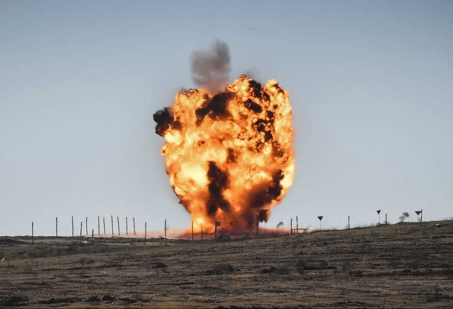 Bərdə sakini Ağdərədə minaya düşüb -