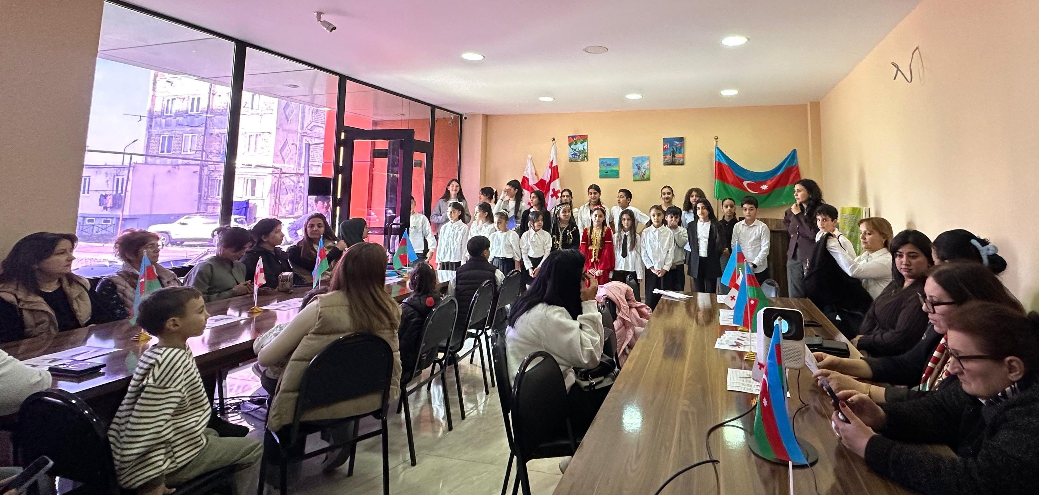 Vətən müharibəsində Zəfərin 5-ci ildönümü Rustavidə qeyd olunub