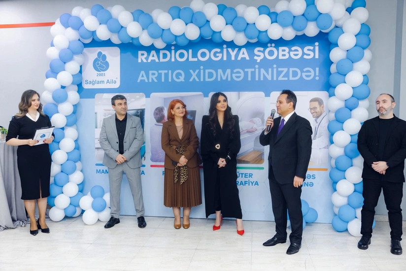 SAĞLAM AİLƏ Tibb Mərkəzinin Gəncə filialında yeni Radiologiya şöbəsi fəaliyyətə başlayıb