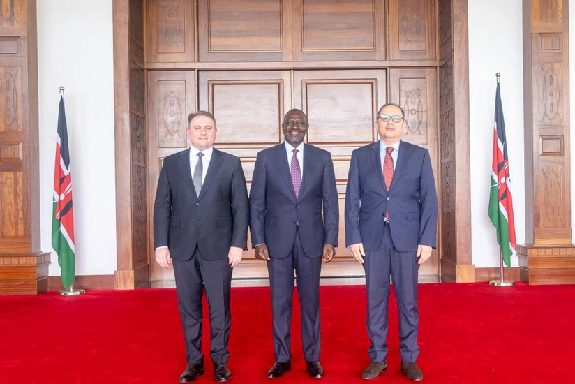 Keniya Prezidenti Azərbaycanın müdafiə sənayesi nazirini qəbul edib