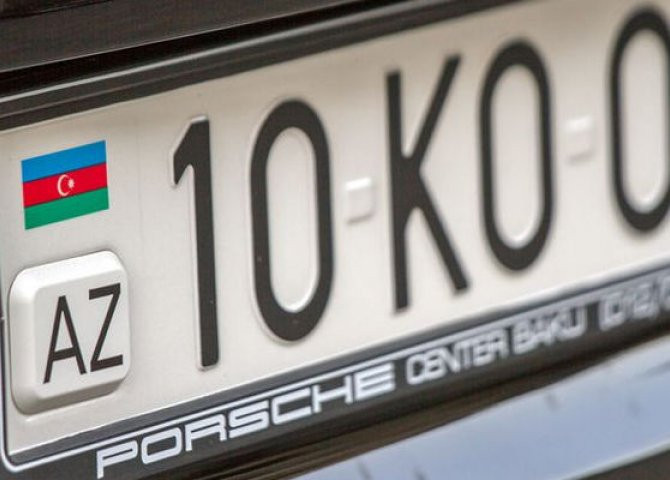 Azərbaycanda avtomobillərə 6 rəqəmli nömrələr də veriləcək