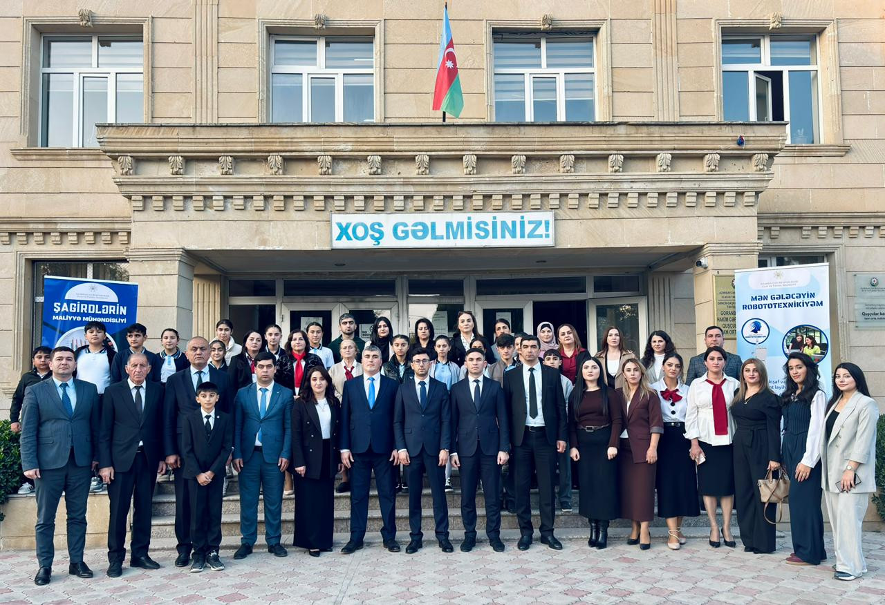 Goranboy rayonunda  ‘Mən gələcəyin robototexnikiyəm’ qrant layihəsinin açılış tədbiri keçirilib