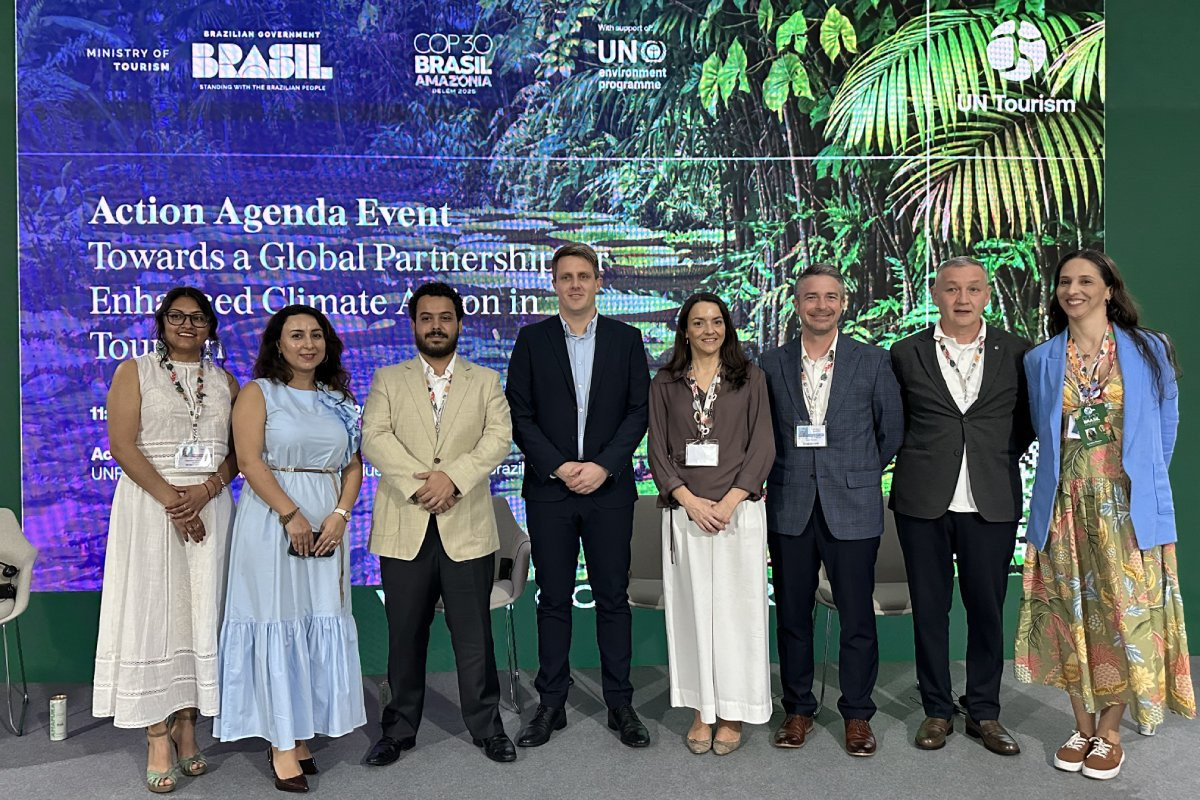 Azərbaycanın turizm heyəti COP30 tədbirində təmsil olunub