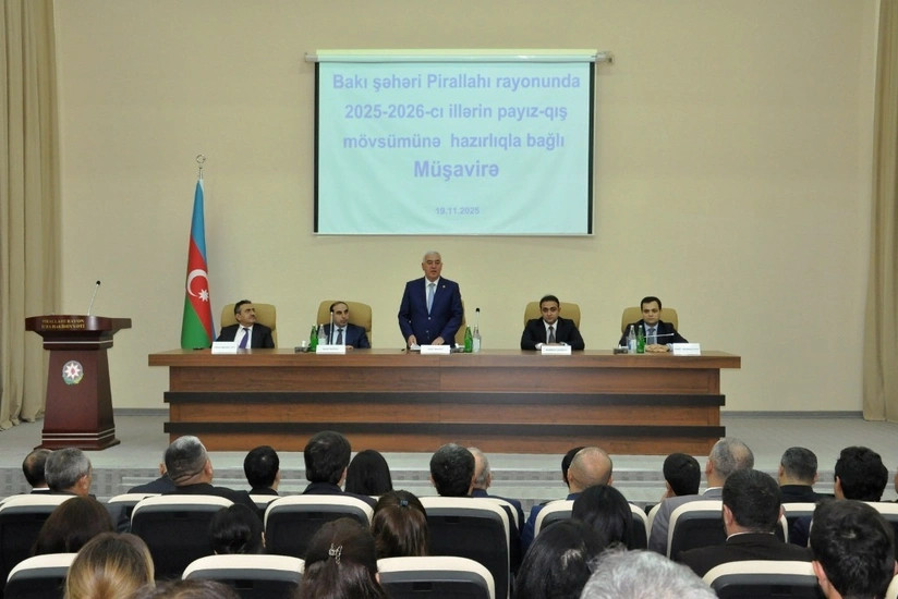 Paytaxtın üç rayonunda qarlı havaya hazırlıq müşavirələri təşkil olunub