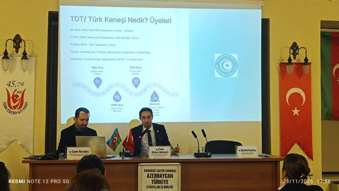 İstanbulda Qarabağ Zəfərindən sonra Cənubi Qafqazda formalaşan geosiyasi vəziyyətlə bağlı konfrans keçirilib