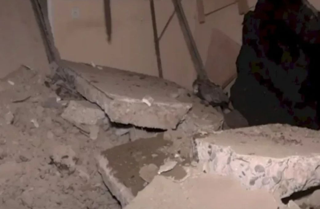 Goranboyda baş verən çökmə hadisəsində xəsarət alanların kimliyi məlum olub -