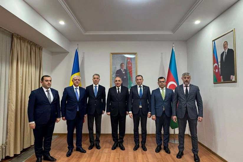 Kamran Əliyevin başçılıq etdiyi heyət Rumıniyaya işgüzar səfər edib