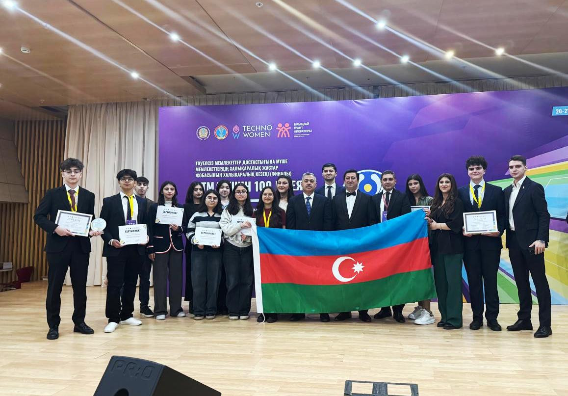 Məktəblilər beynəlxalq müsabiqədə yüksək nəticə əldə ediblər