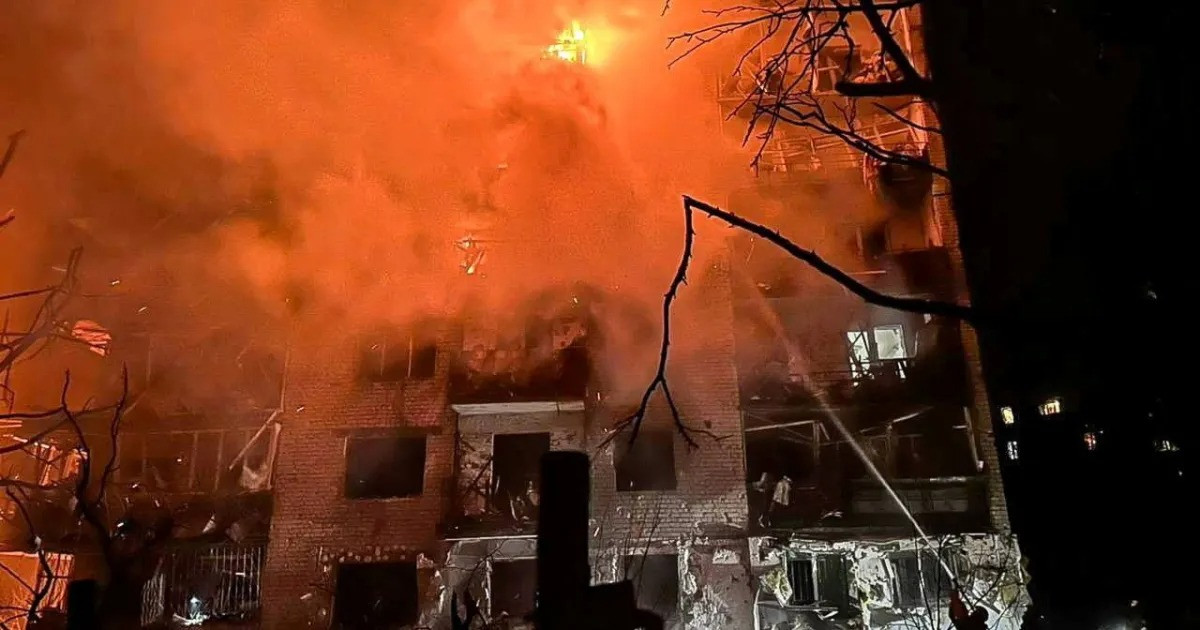 Xarkovda gecə hücumu: dörd nəfər həlak oldu, 13 sakin yaralandı