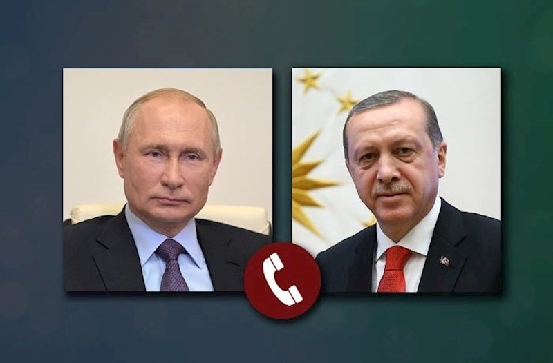 Putin və Ərdoğan arasında telefon danışığı baş tutub