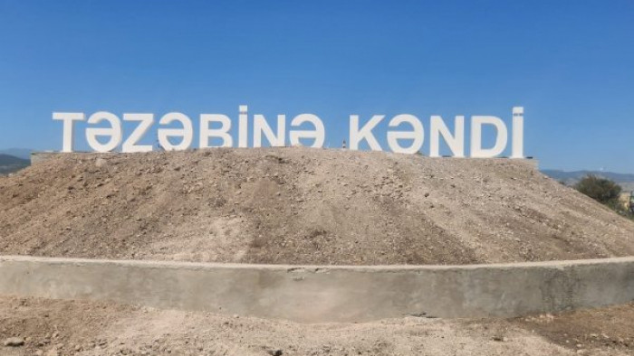 Növbəti köç karvanı Xocalının Təzəbinə kəndinə çatıb