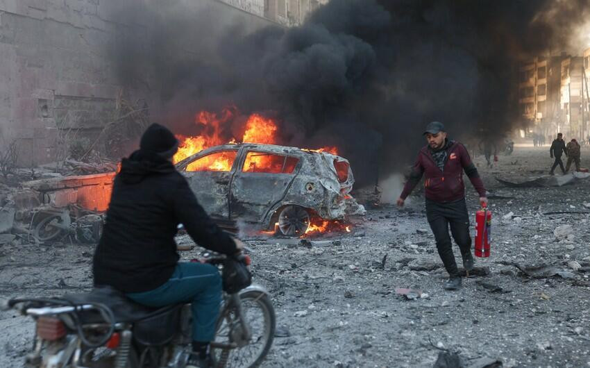 Suriyada güclü partlayış: xəsarət alanlar var